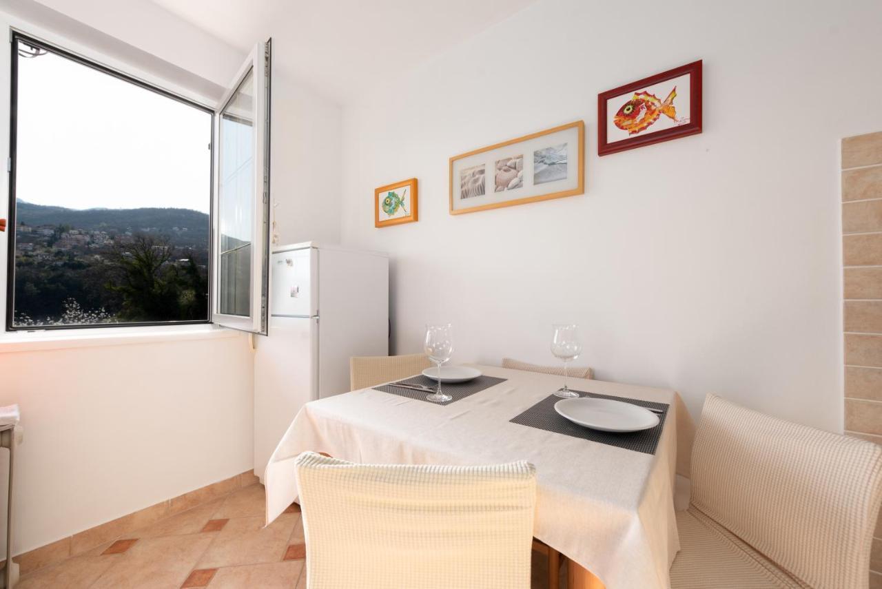 Cozy Apartment Bosnjak Near Opatija, With Sea View Terrace, Air Condition, Free Private Parking Ičići 外观 照片