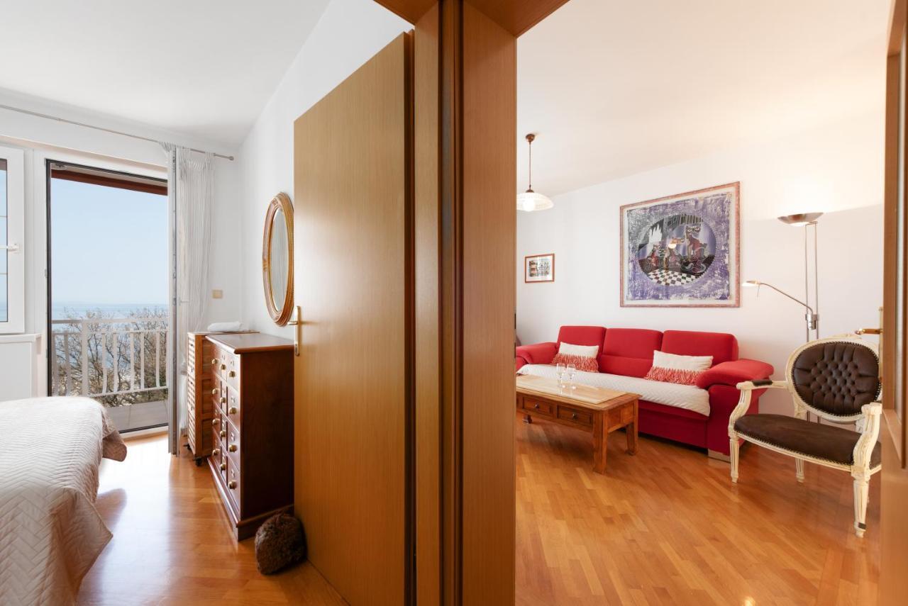 Cozy Apartment Bosnjak Near Opatija, With Sea View Terrace, Air Condition, Free Private Parking Ičići 外观 照片