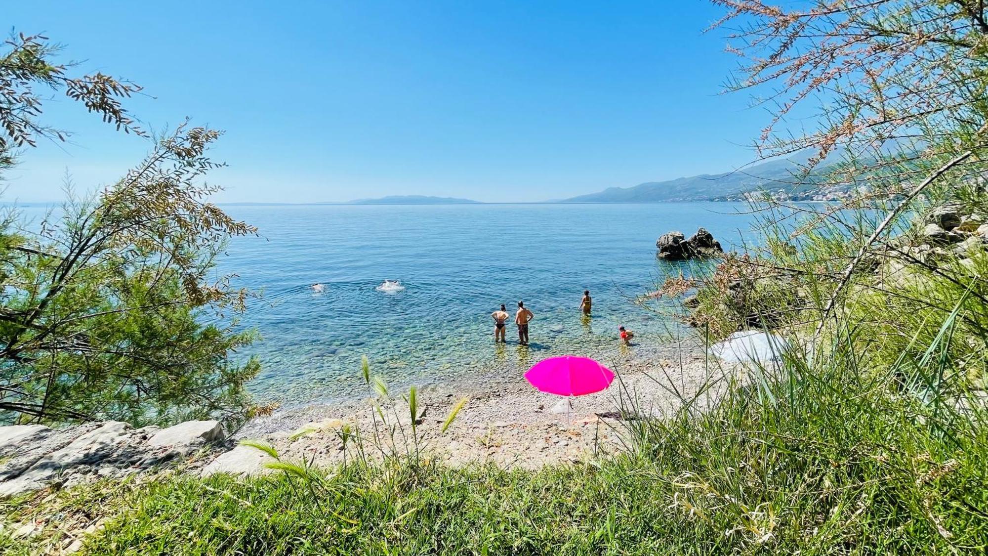 Cozy Apartment Bosnjak Near Opatija, With Sea View Terrace, Air Condition, Free Private Parking Ičići 外观 照片